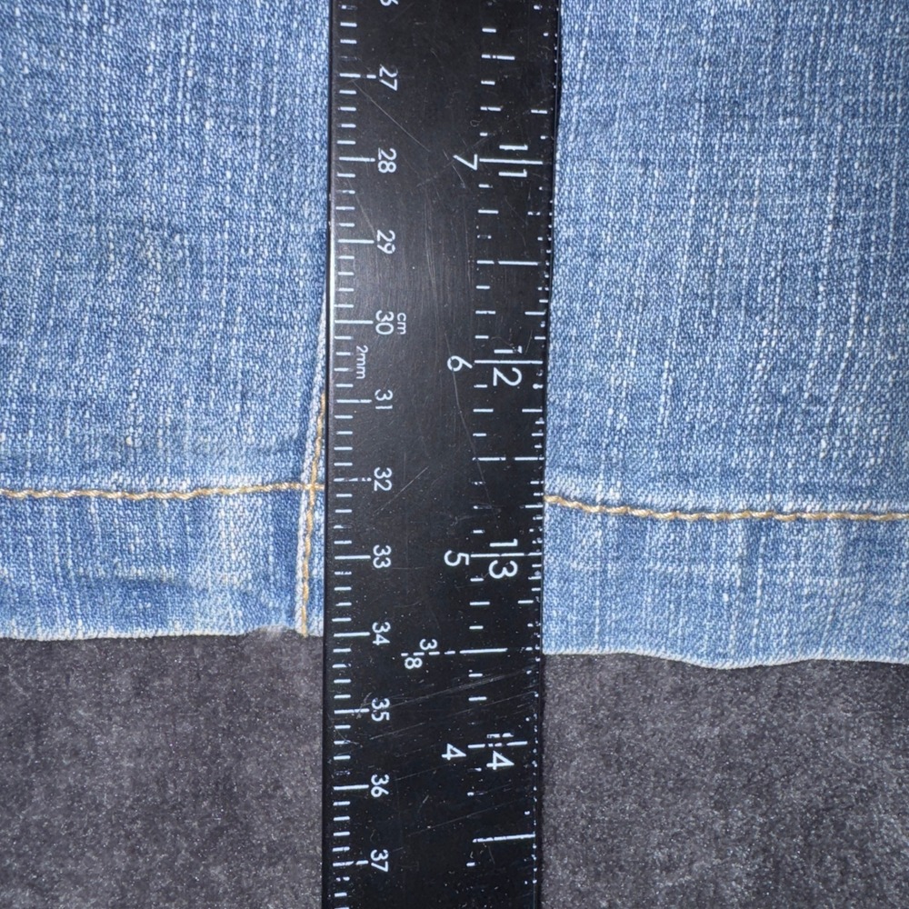 Arizona Jean Co Womens Blue Denim Mini Skirt Medium Wash Size 10 Regular Y2K - Picture 5 of 5